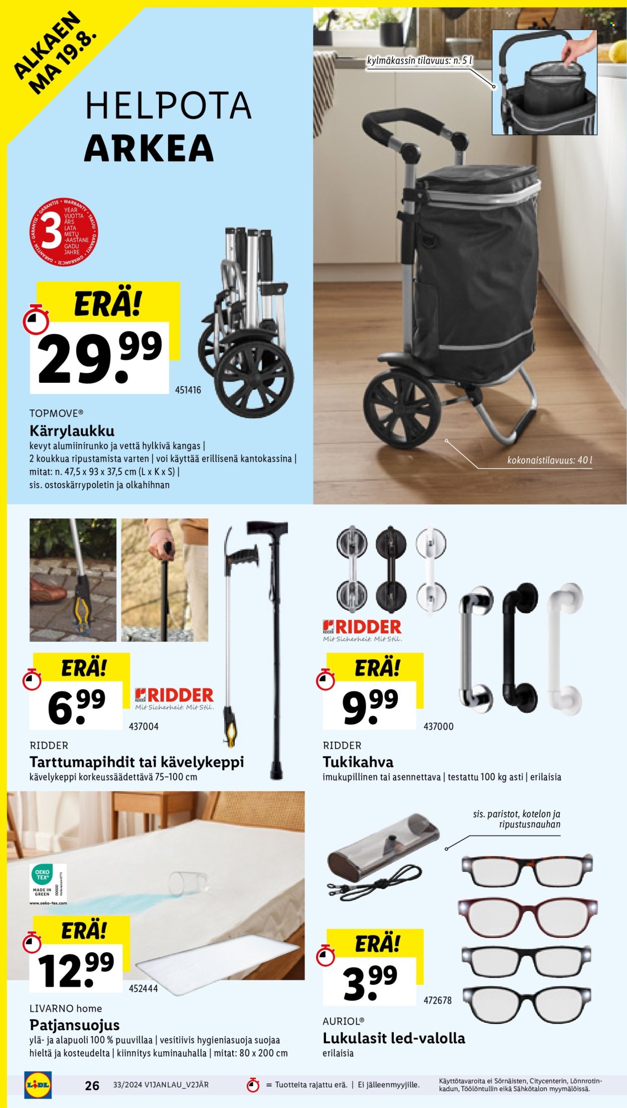 Lidl tarjoukset - 15.08.2024 - 21.08.2024. Sivu 30