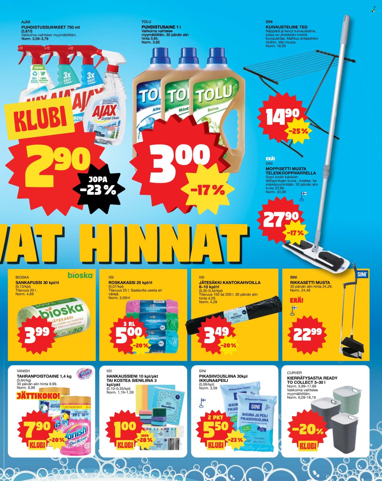 Tokmanni tarjoukset - 12.08.2024 - 18.08.2024. Sivu 7
