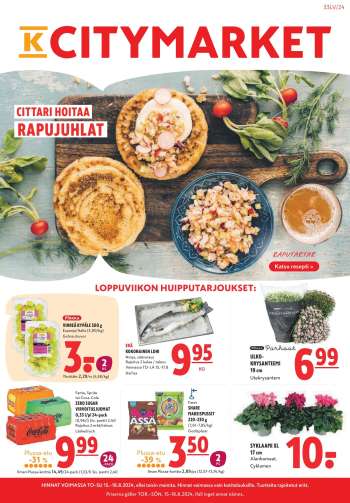 K-citymarket tarjoukset  - 15.08.2024 - 21.08.2024.