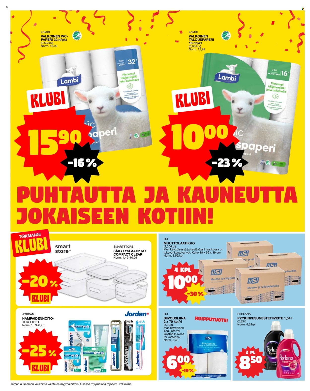 Tokmanni tarjoukset - 19.08.2024 - 25.08.2024. Sivu 6