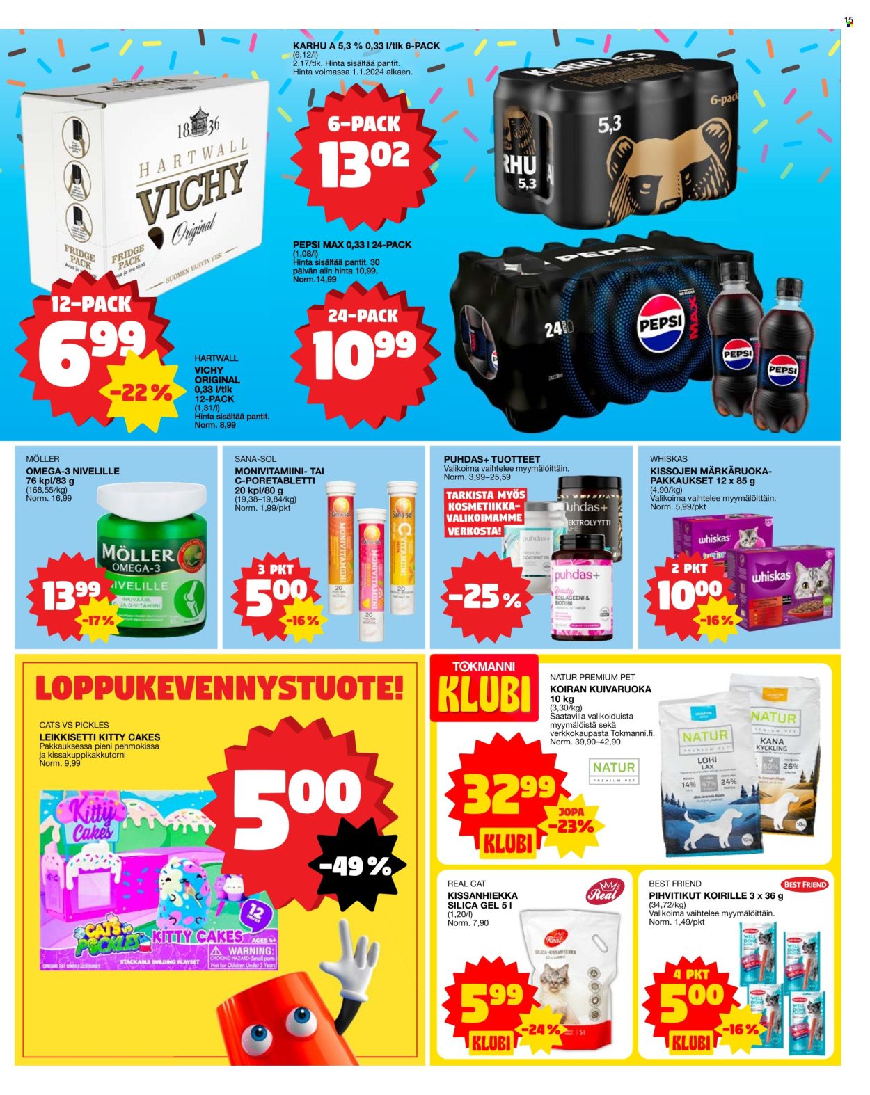 Tokmanni tarjoukset - 19.08.2024 - 25.08.2024. Sivu 15