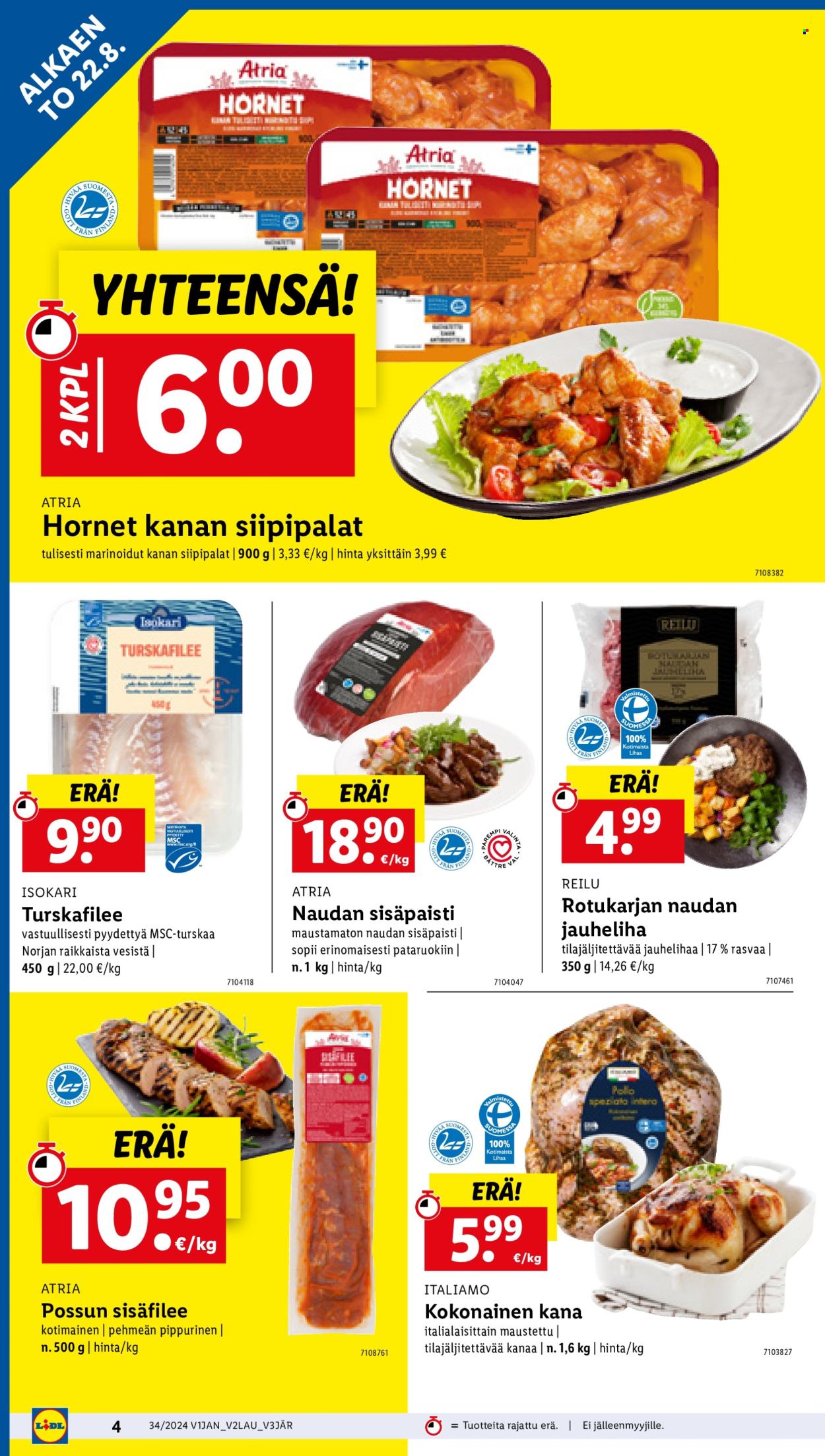 Lidl tarjoukset - 22.08.2024 - 28.08.2024. Sivu 6