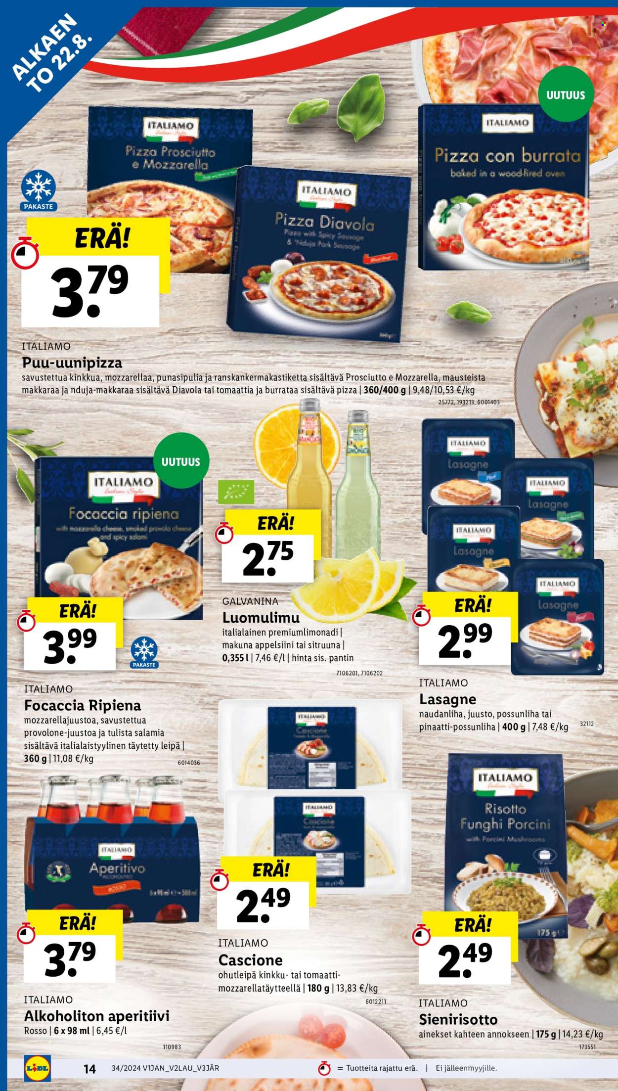 Lidl tarjoukset - 22.08.2024 - 28.08.2024. Sivu 16
