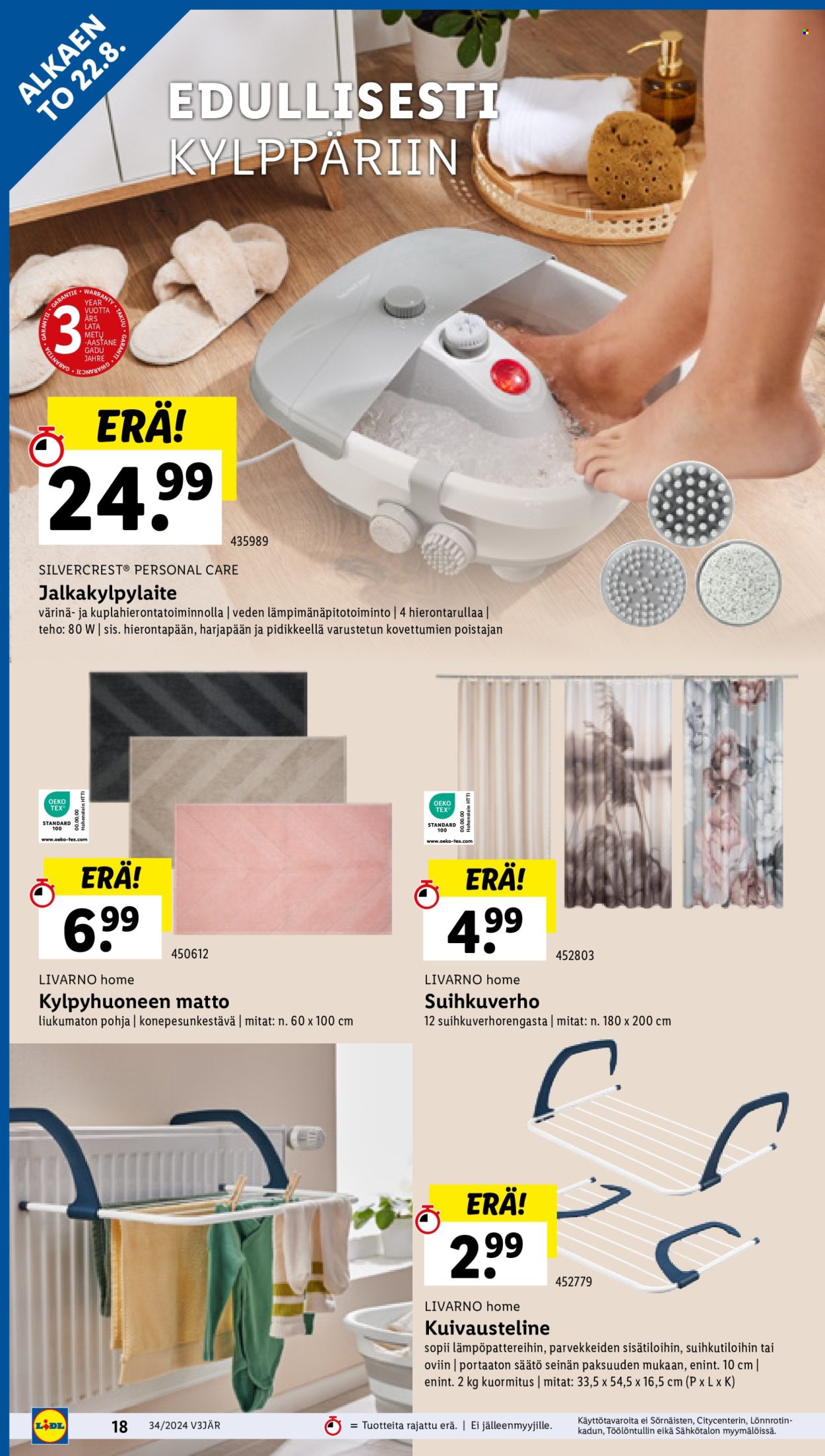 Lidl tarjoukset - 22.08.2024 - 28.08.2024. Sivu 20