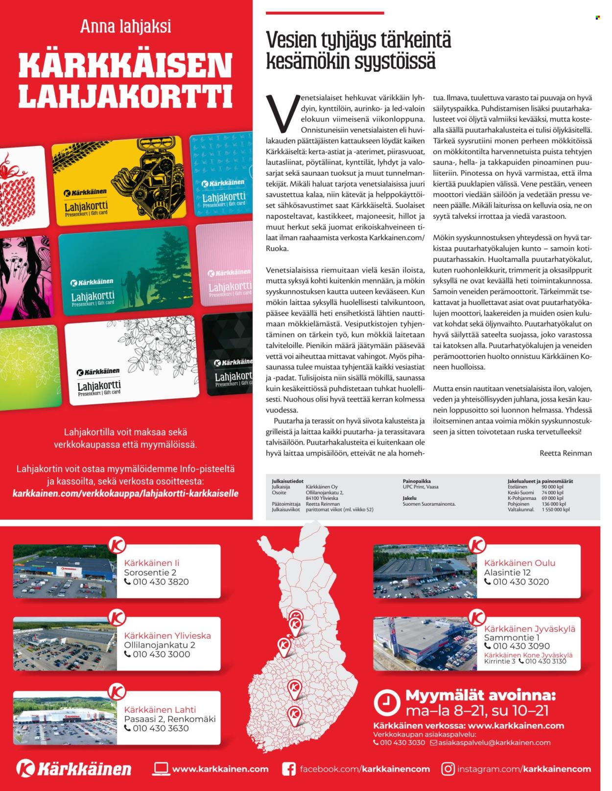 Kärkkäinen tarjoukset - 21.08.2024 - 03.09.2024. Sivu 2