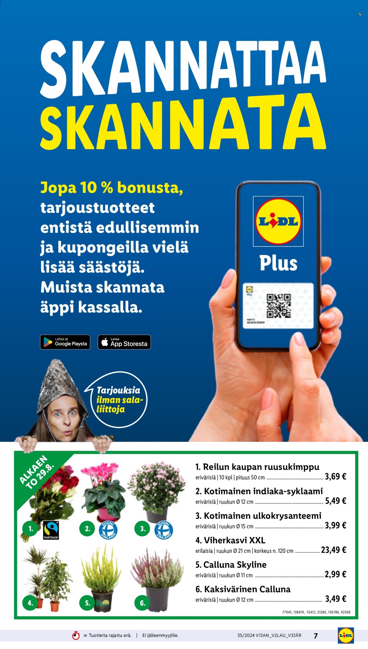Lidl tarjoukset - 29.08.2024 - 04.09.2024. Sivu 7