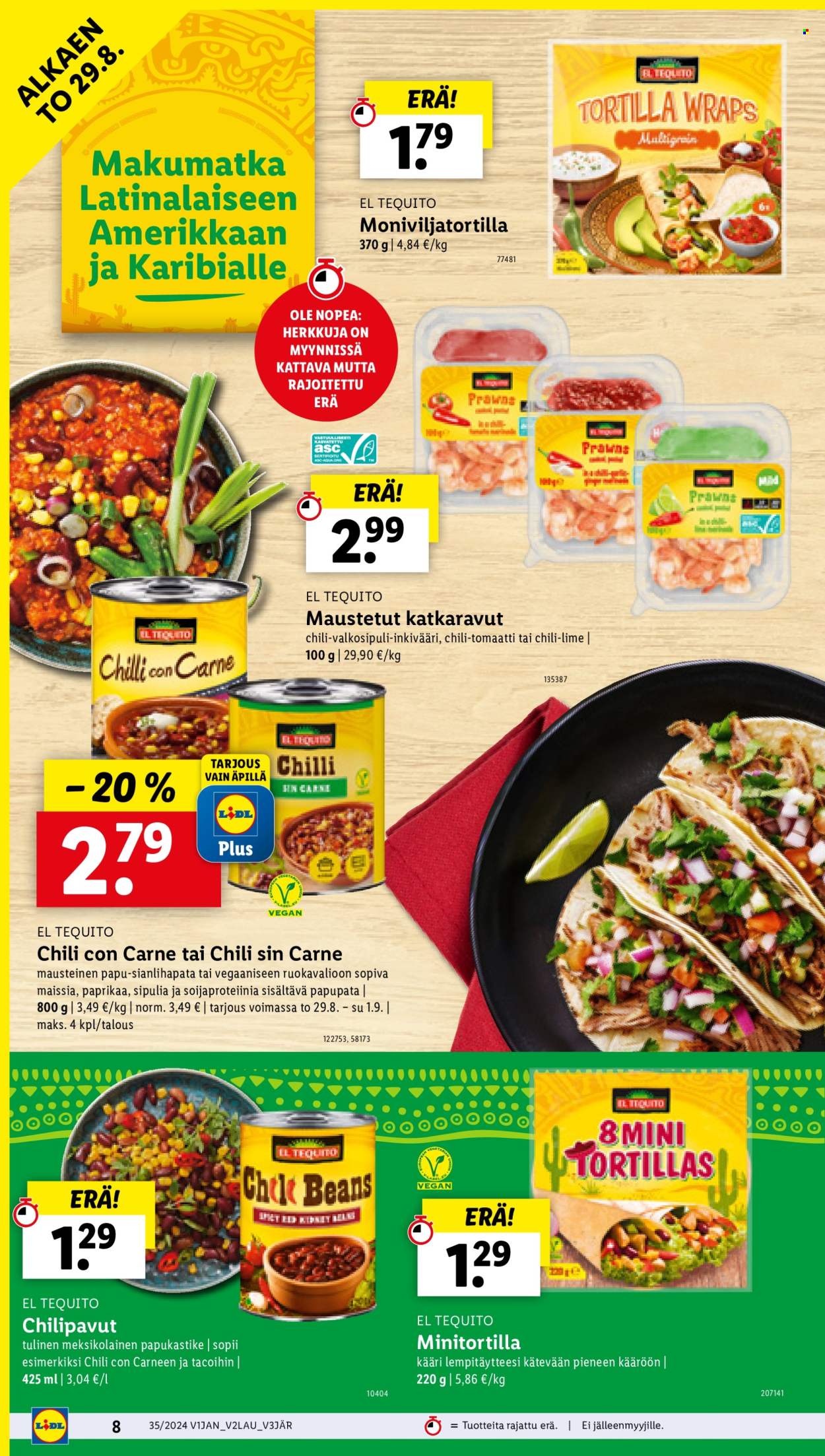 Lidl tarjoukset - 29.08.2024 - 04.09.2024. Sivu 8