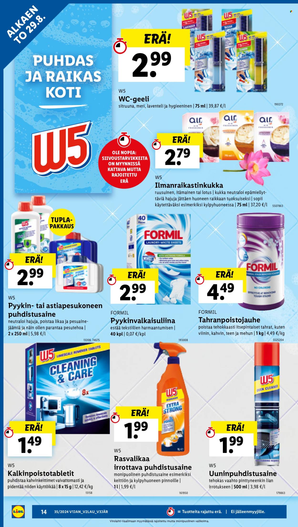 Lidl tarjoukset - 29.08.2024 - 04.09.2024. Sivu 14