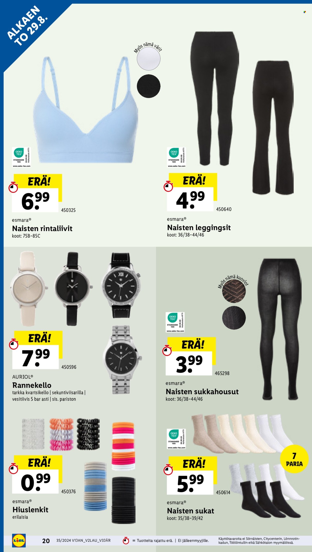 Lidl tarjoukset - 29.08.2024 - 04.09.2024. Sivu 20