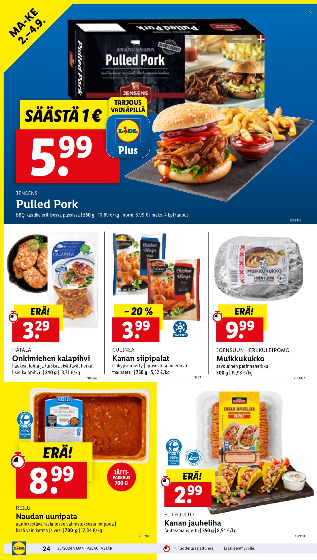 Lidl tarjoukset - 29.08.2024 - 04.09.2024. Sivu 26