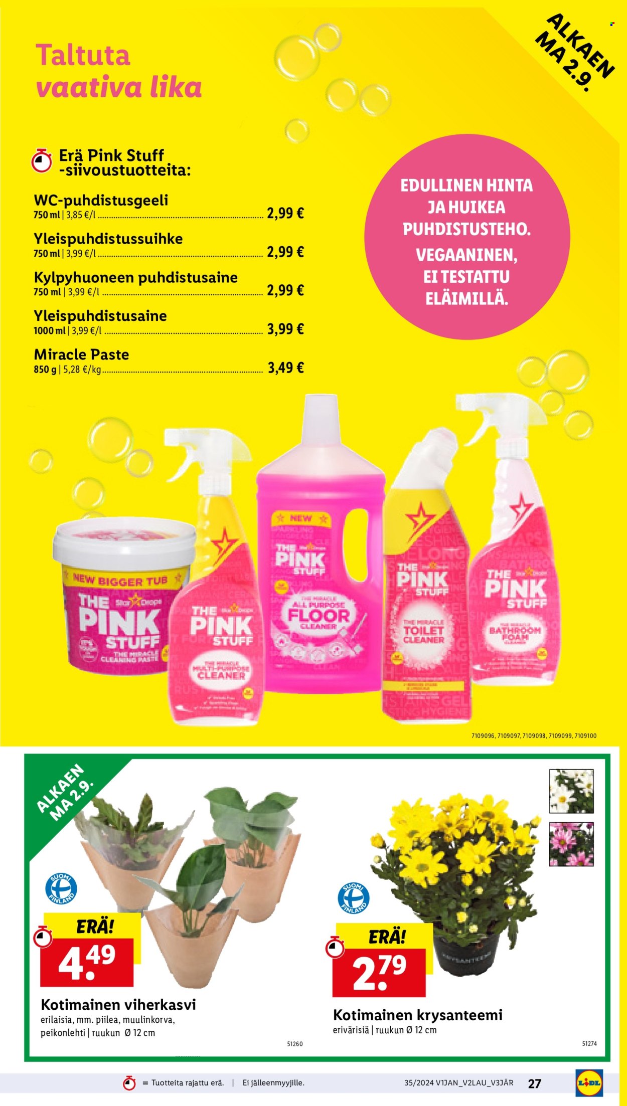 Lidl tarjoukset - 29.08.2024 - 04.09.2024. Sivu 29