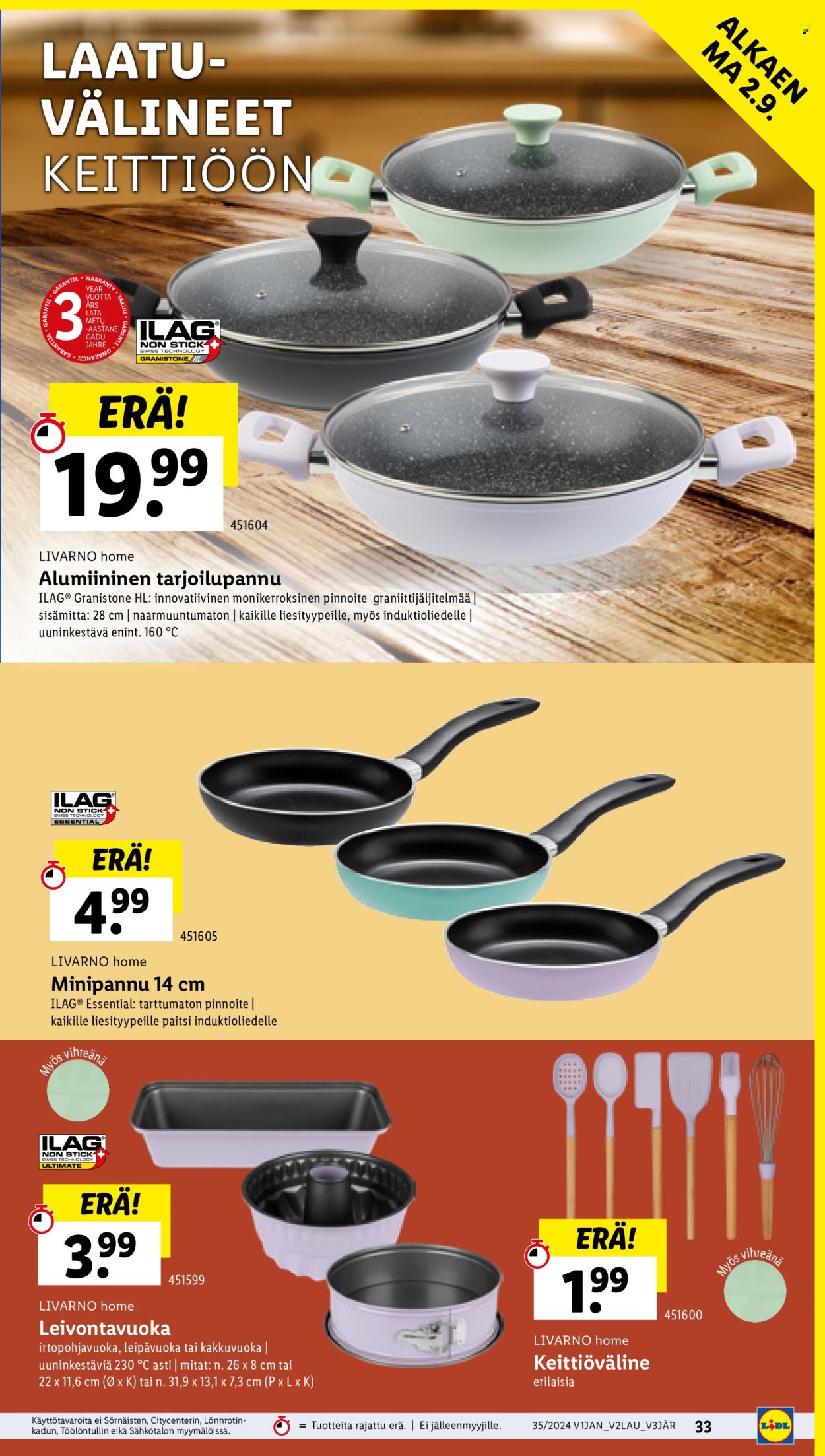 Lidl tarjoukset - 29.08.2024 - 04.09.2024. Sivu 35