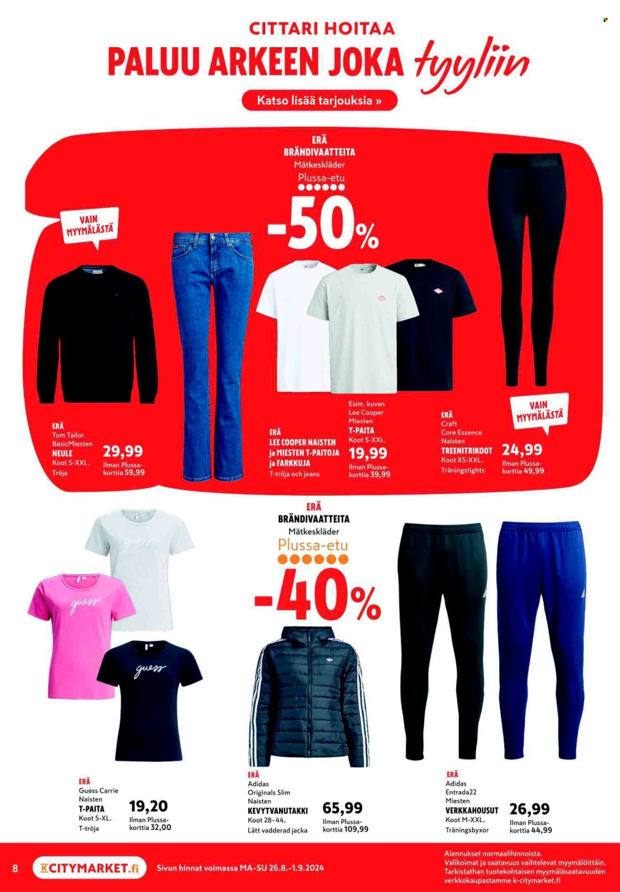 K-citymarket tarjoukset - 26.08.2024 - 01.09.2024. Sivu 8