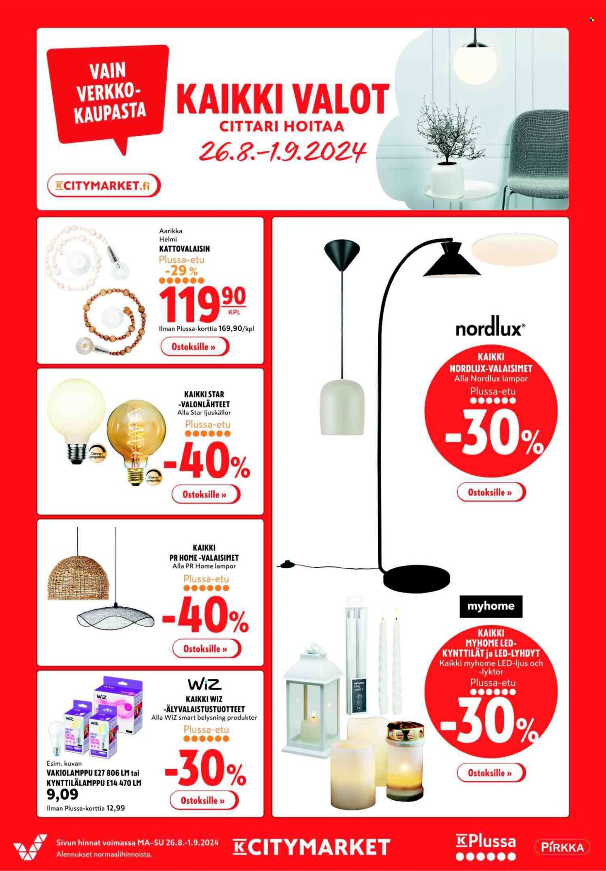 K-citymarket tarjoukset - 26.08.2024 - 01.09.2024. Sivu 13