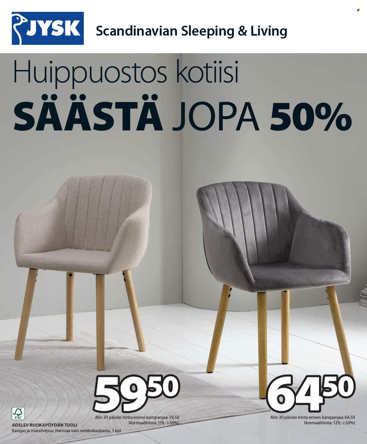 JYSK tarjoukset - 26.08.2024 - 08.09.2024. Sivu 2