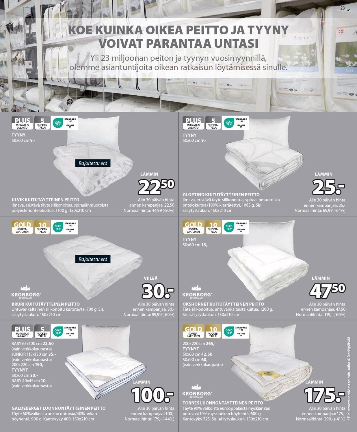 JYSK tarjoukset - 26.08.2024 - 08.09.2024. Sivu 24