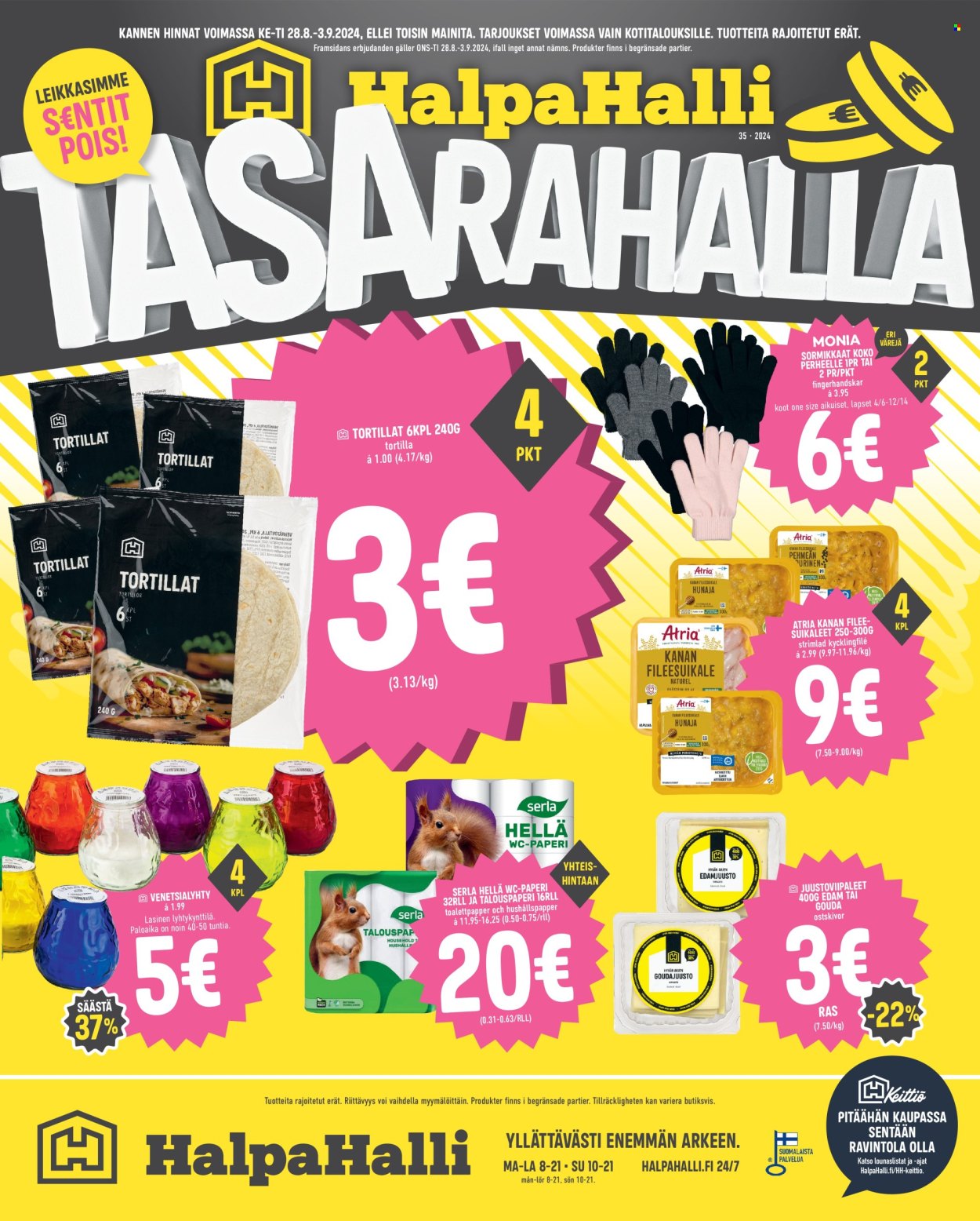 HalpaHalli tarjoukset - 28.08.2024 - 03.09.2024. Sivu 1