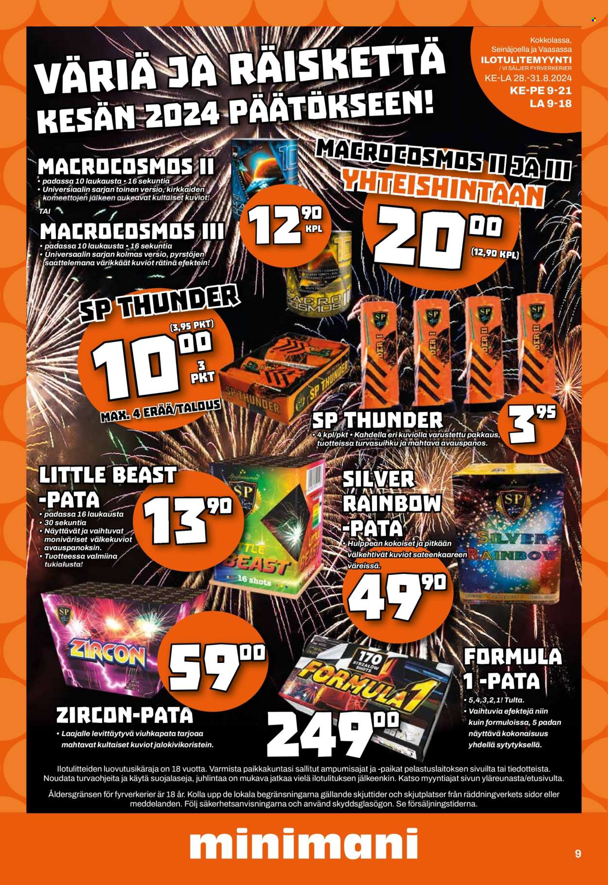 Minimani tarjoukset - 28.08.2024 - 01.09.2024. Sivu 9