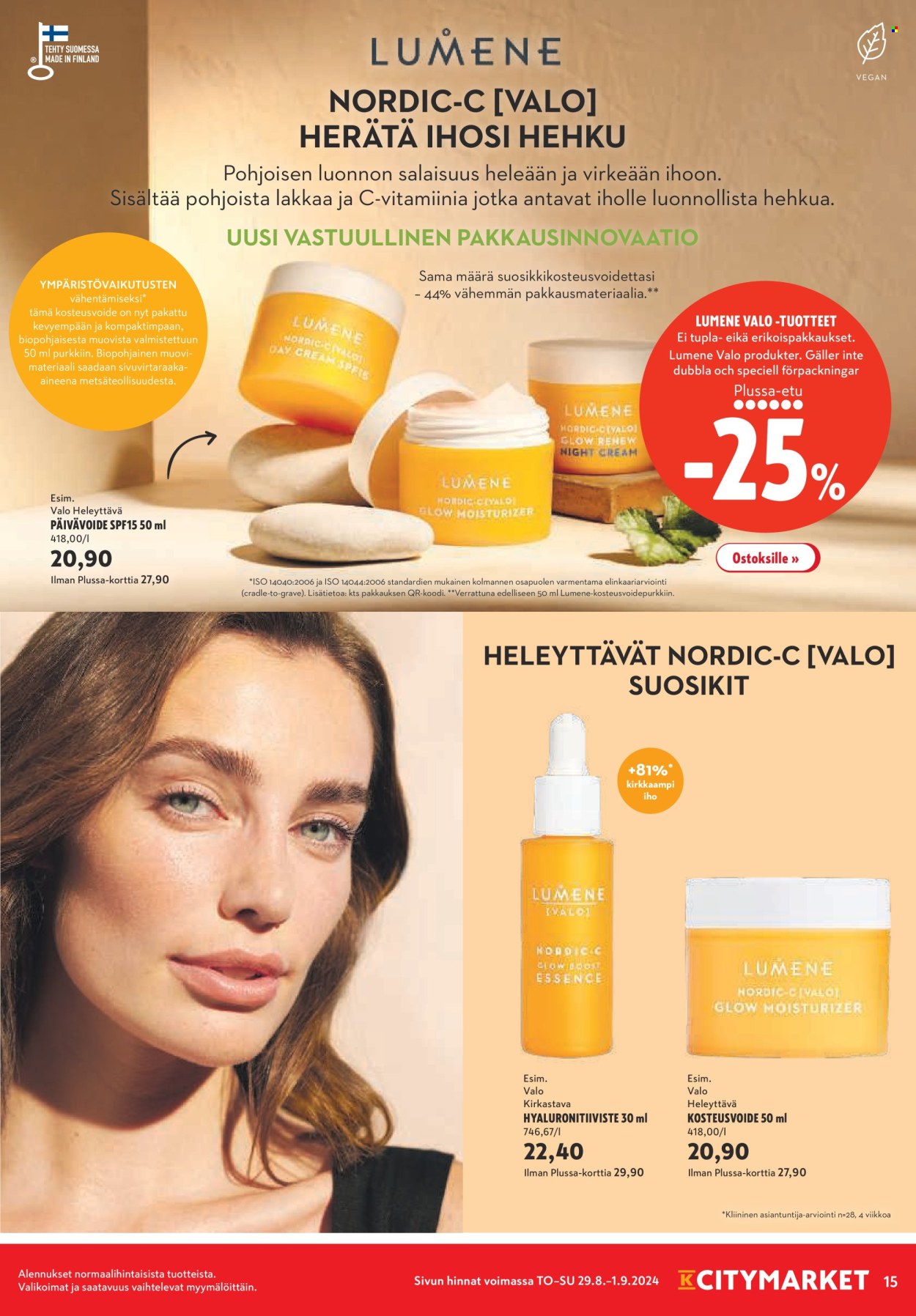 K-citymarket tarjoukset - 29.08.2024 - 01.09.2024. Sivu 15