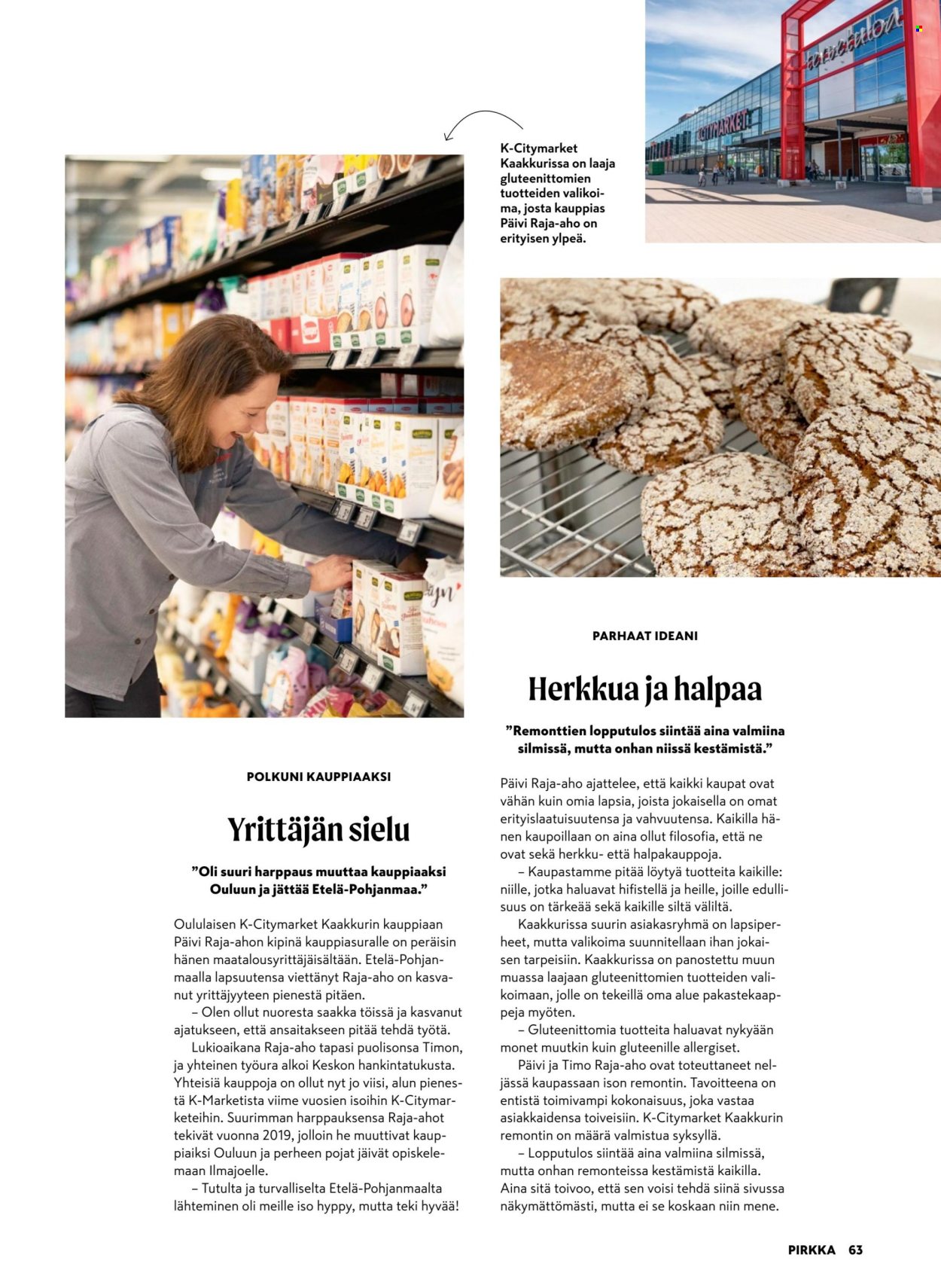 K-citymarket tarjoukset - 28.08.2024 - 24.09.2024. Sivu 63
