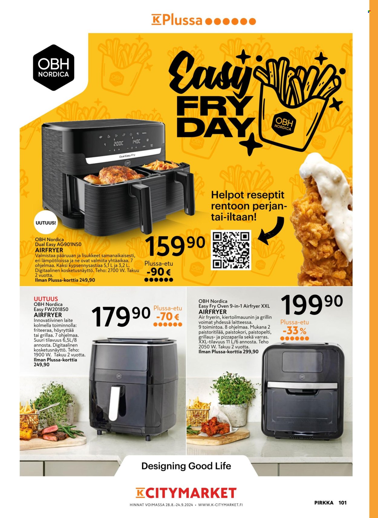 K-citymarket tarjoukset - 28.08.2024 - 24.09.2024. Sivu 101