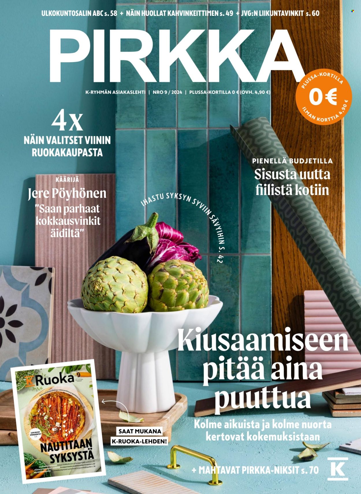 K-market tarjoukset - 28.08.2024 - 24.09.2024. Sivu 1