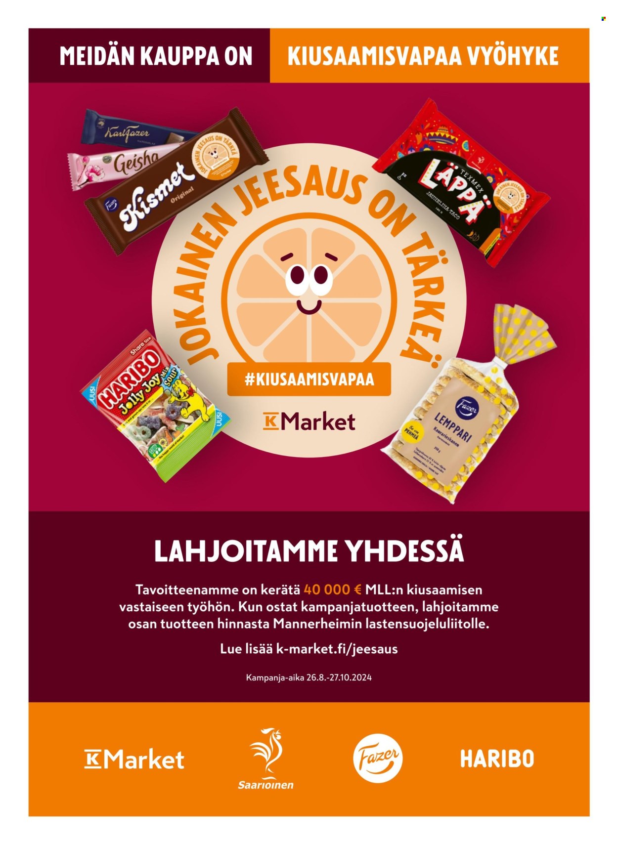 K-market tarjoukset - 28.08.2024 - 24.09.2024. Sivu 2