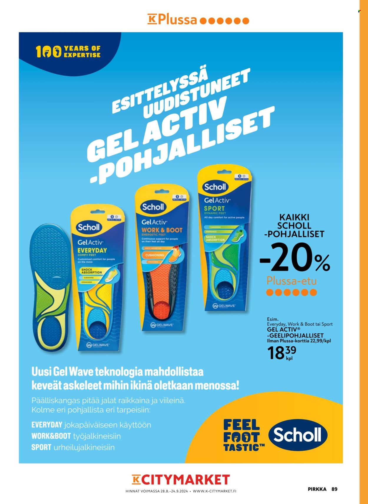 K-market tarjoukset - 28.08.2024 - 24.09.2024. Sivu 89
