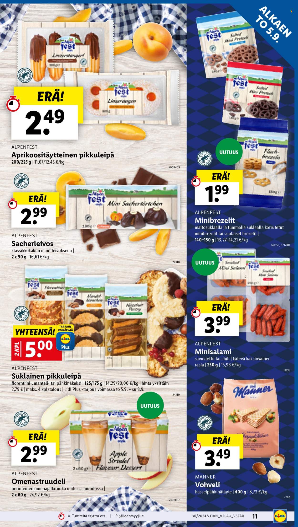 Lidl tarjoukset - 05.09.2024 - 11.09.2024. Sivu 11