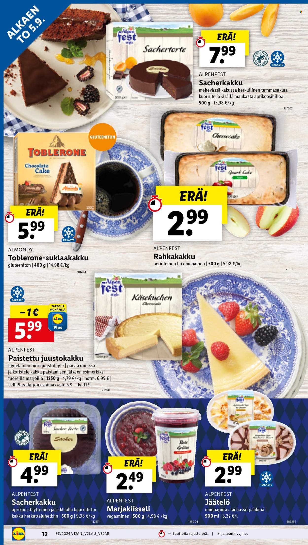 Lidl tarjoukset - 05.09.2024 - 11.09.2024. Sivu 12