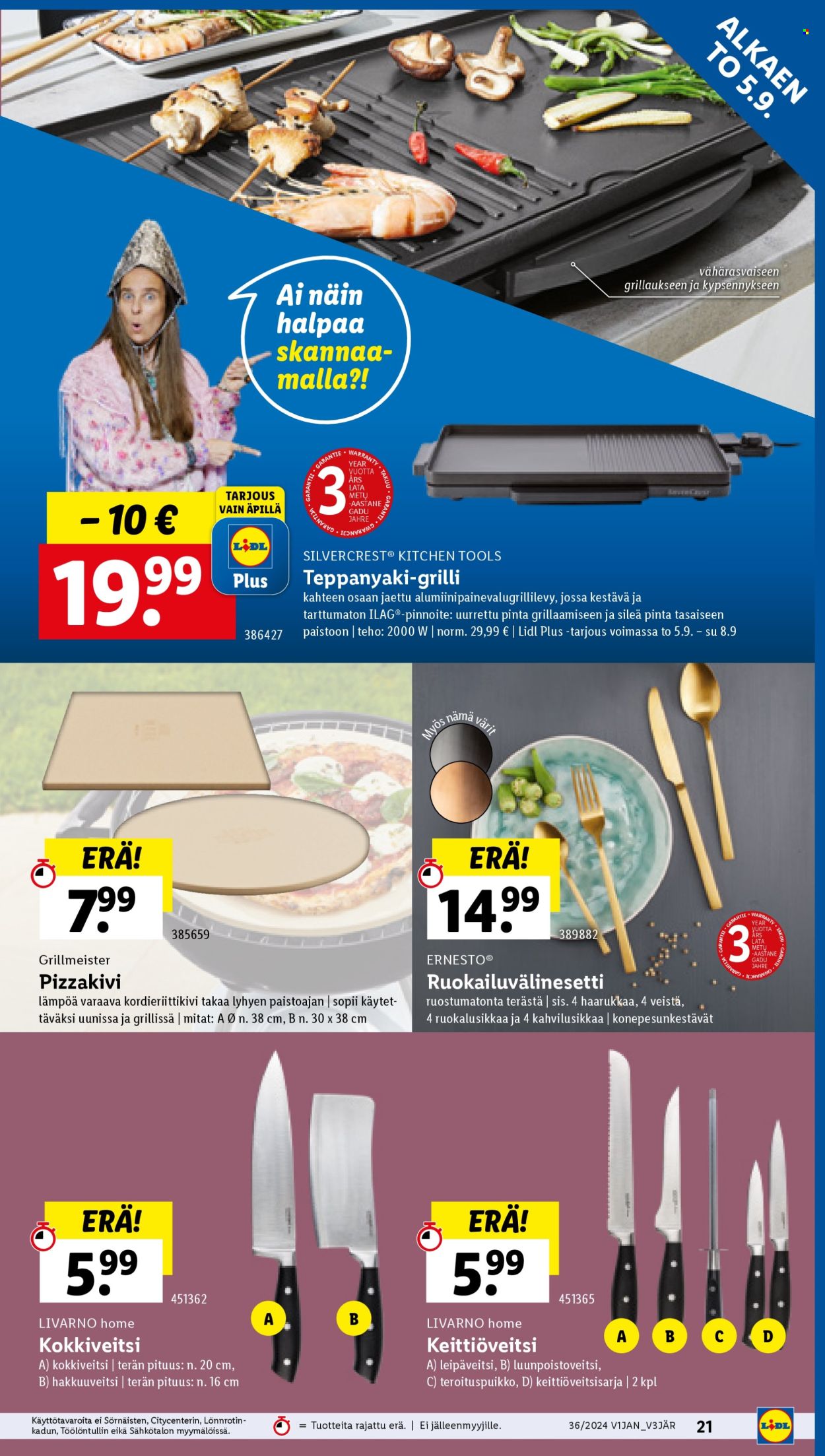 Lidl tarjoukset - 05.09.2024 - 11.09.2024. Sivu 21
