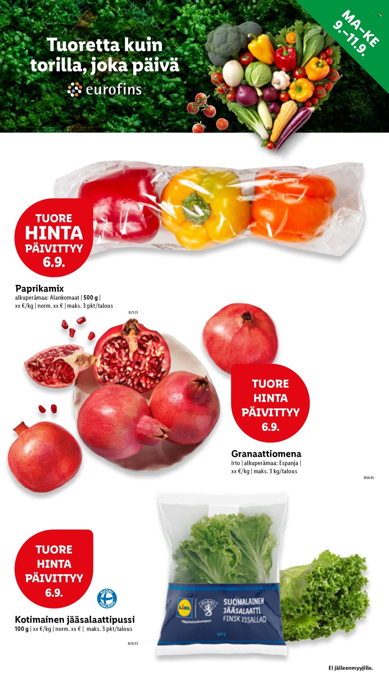 Lidl tarjoukset - 05.09.2024 - 11.09.2024. Sivu 23