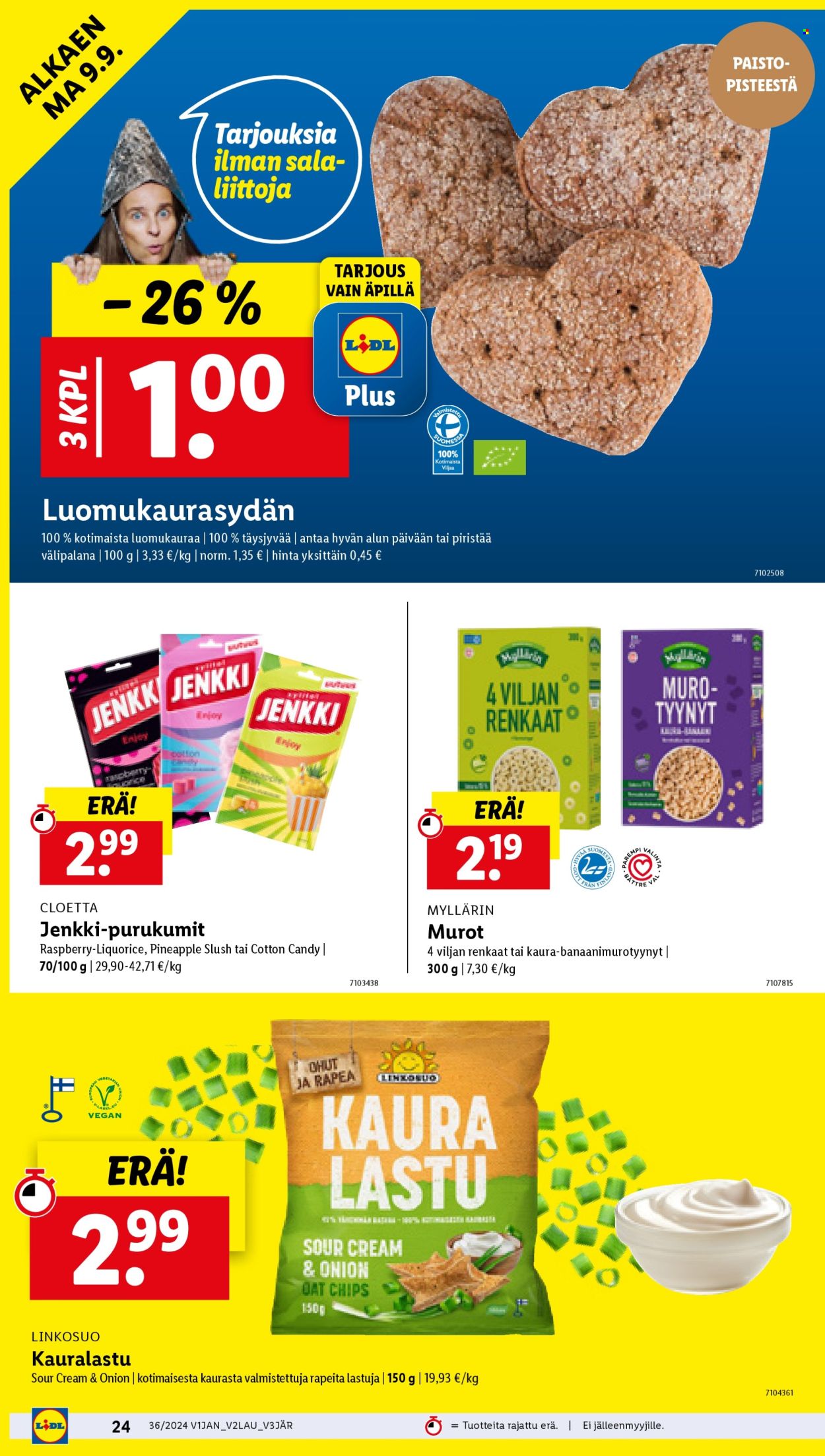 Lidl tarjoukset - 05.09.2024 - 11.09.2024. Sivu 26
