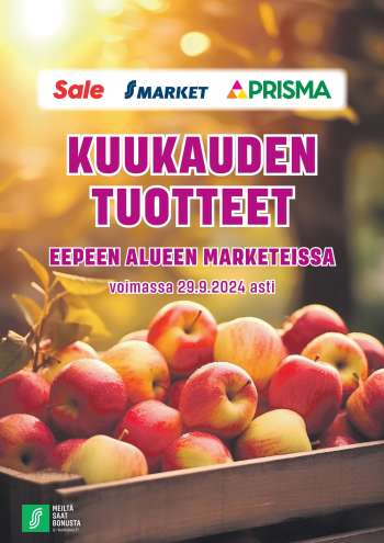 Prisma tarjoukset  - 02.09.2024 - 29.09.2024.