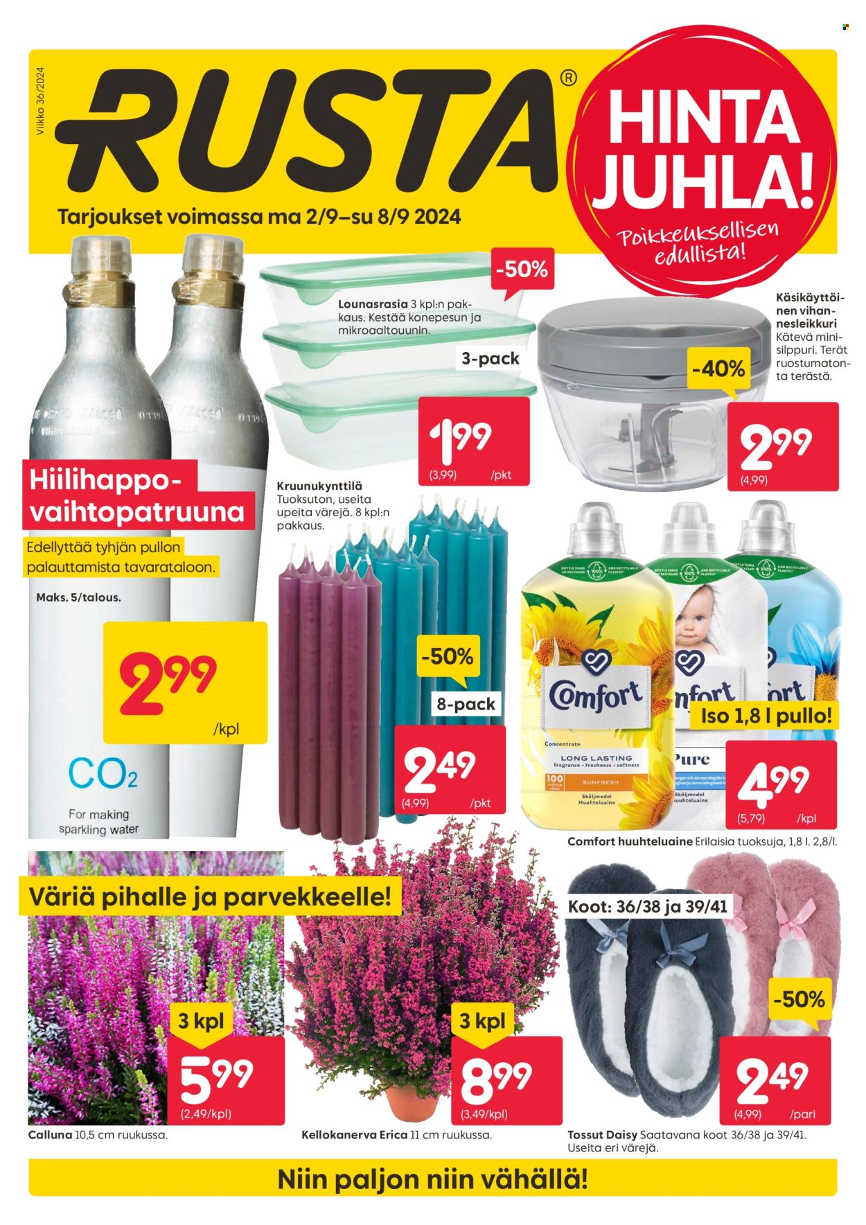Rusta tarjoukset - 02.09.2024 - 08.09.2024. Sivu 1