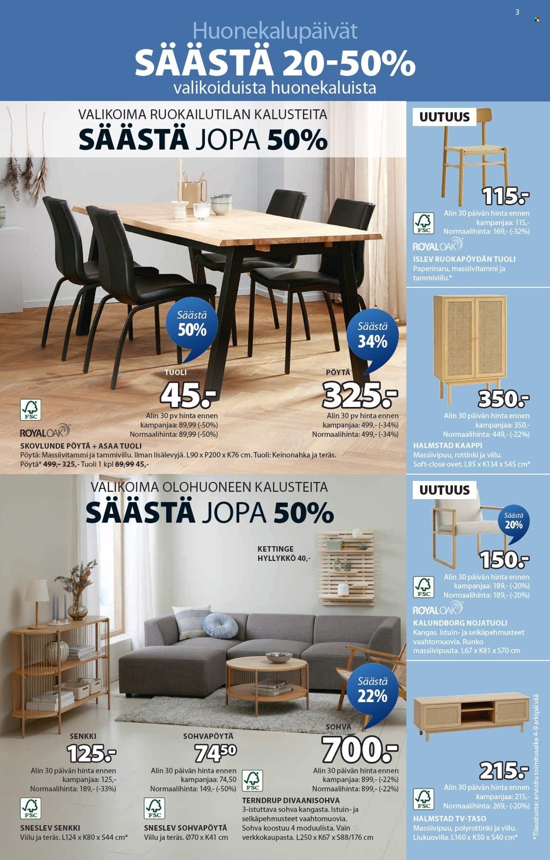 JYSK tarjoukset - 02.09.2024 - 15.09.2024. Sivu 4