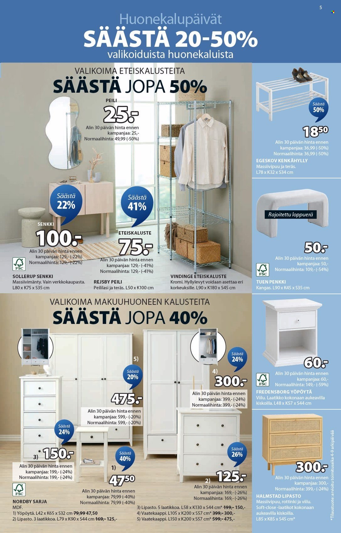 JYSK tarjoukset - 02.09.2024 - 15.09.2024. Sivu 6