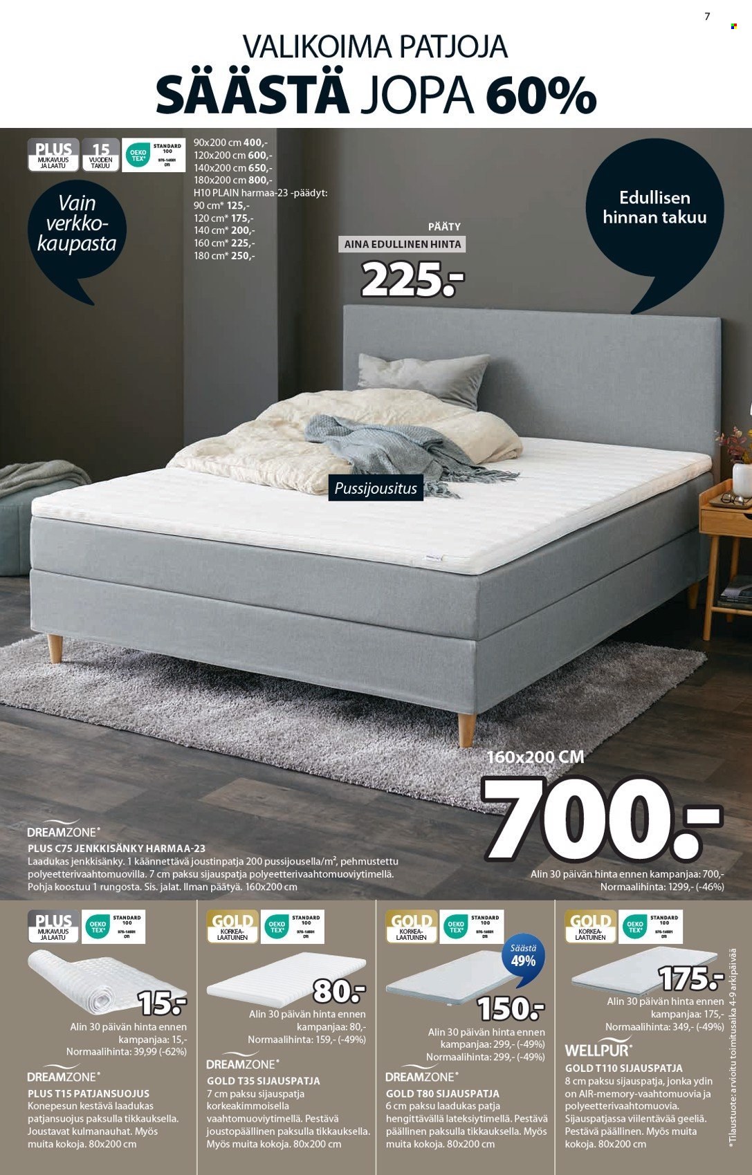 JYSK tarjoukset - 02.09.2024 - 15.09.2024. Sivu 8