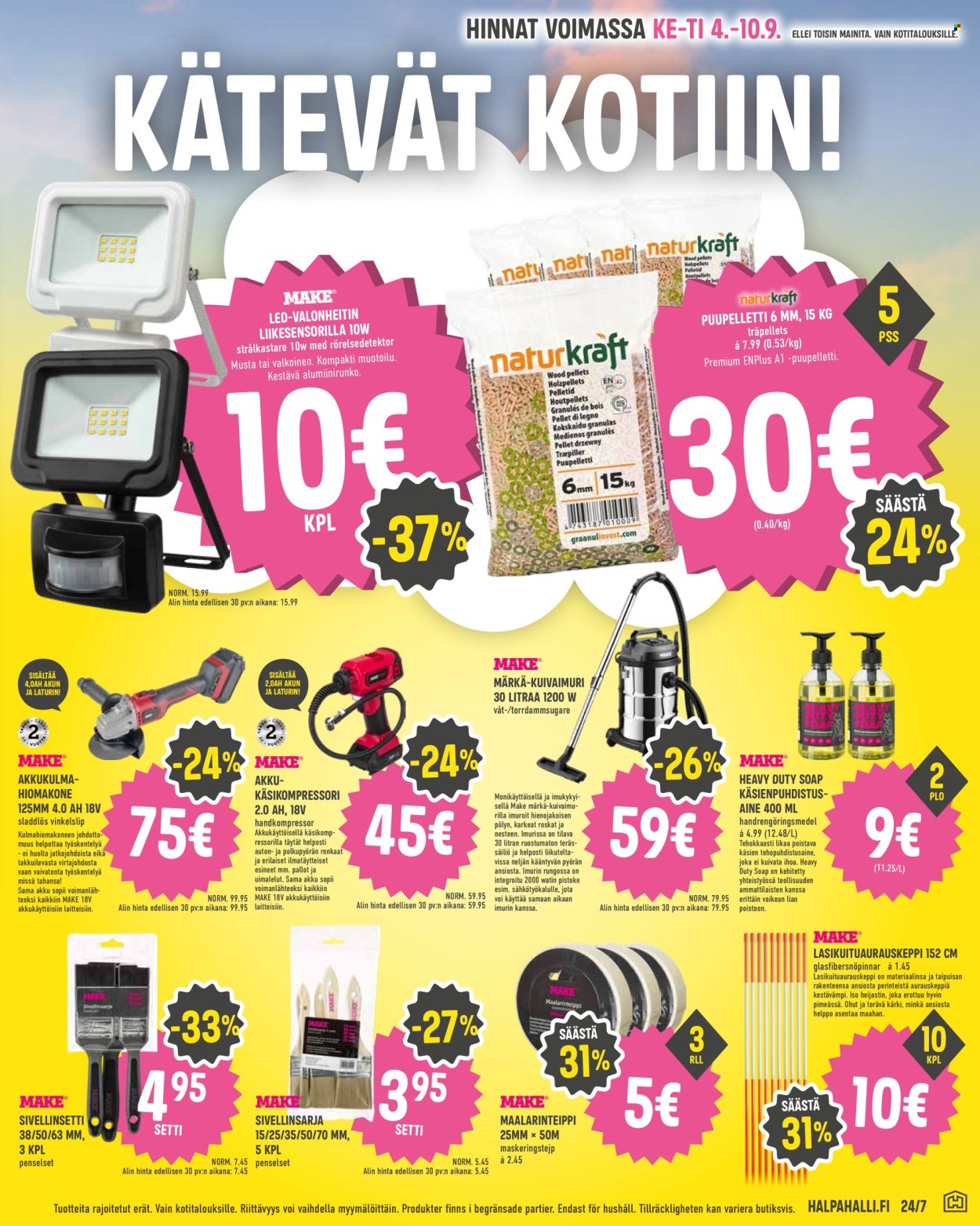 HalpaHalli tarjoukset - 04.09.2024 - 10.09.2024. Sivu 7