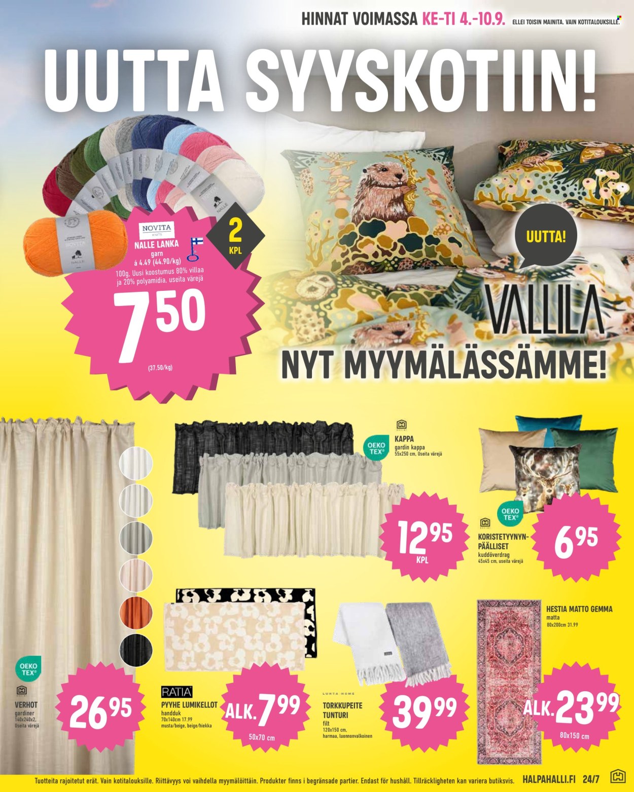 HalpaHalli tarjoukset - 04.09.2024 - 10.09.2024. Sivu 11