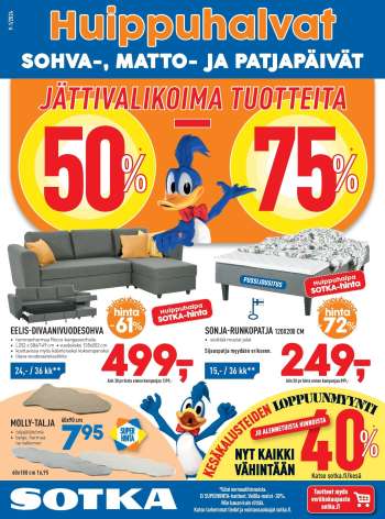 Sotka tarjoukset .