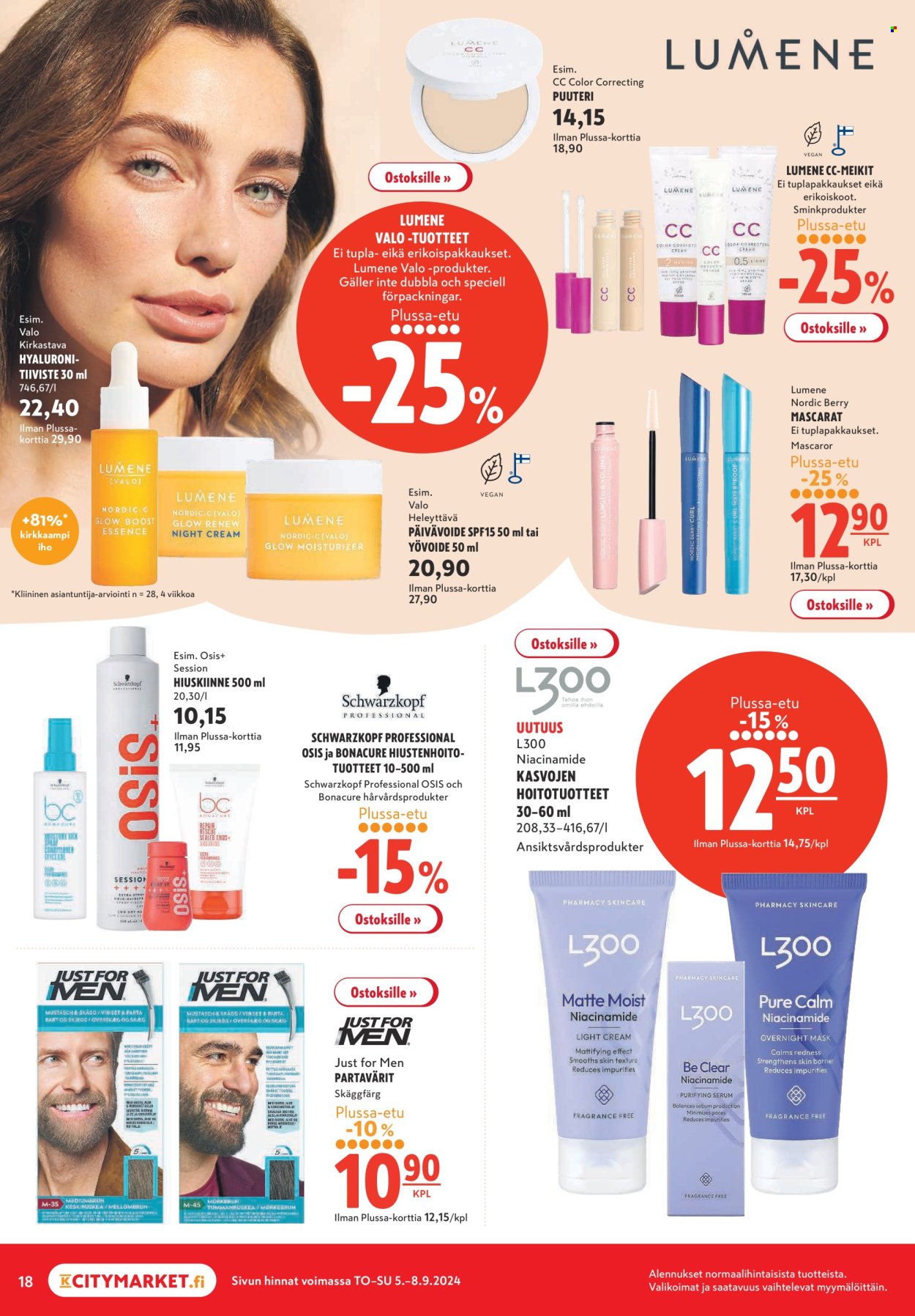 K-citymarket tarjoukset - 05.09.2024 - 08.09.2024. Sivu 18
