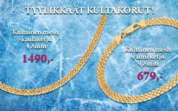 Kultajousi tarjoukset .