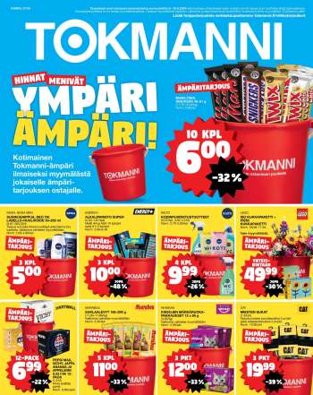 Tokmanni tarjoukset  - 09.09.2024 - 15.09.2024.