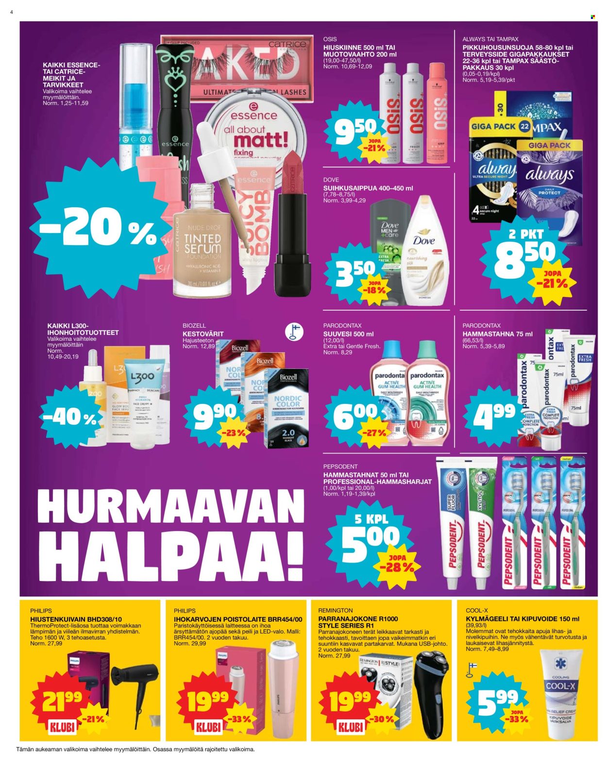 Tokmanni tarjoukset - 09.09.2024 - 15.09.2024. Sivu 4
