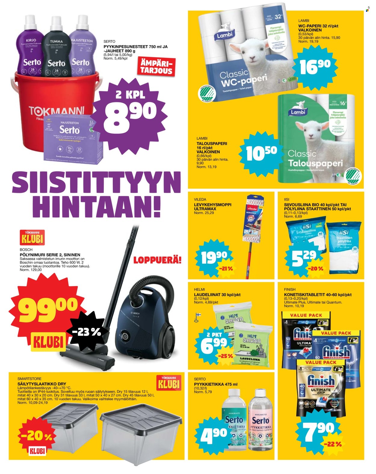 Tokmanni tarjoukset - 09.09.2024 - 15.09.2024. Sivu 5