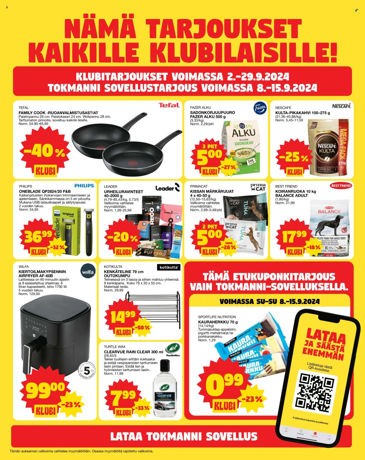 Tokmanni tarjoukset - 09.09.2024 - 15.09.2024. Sivu 8