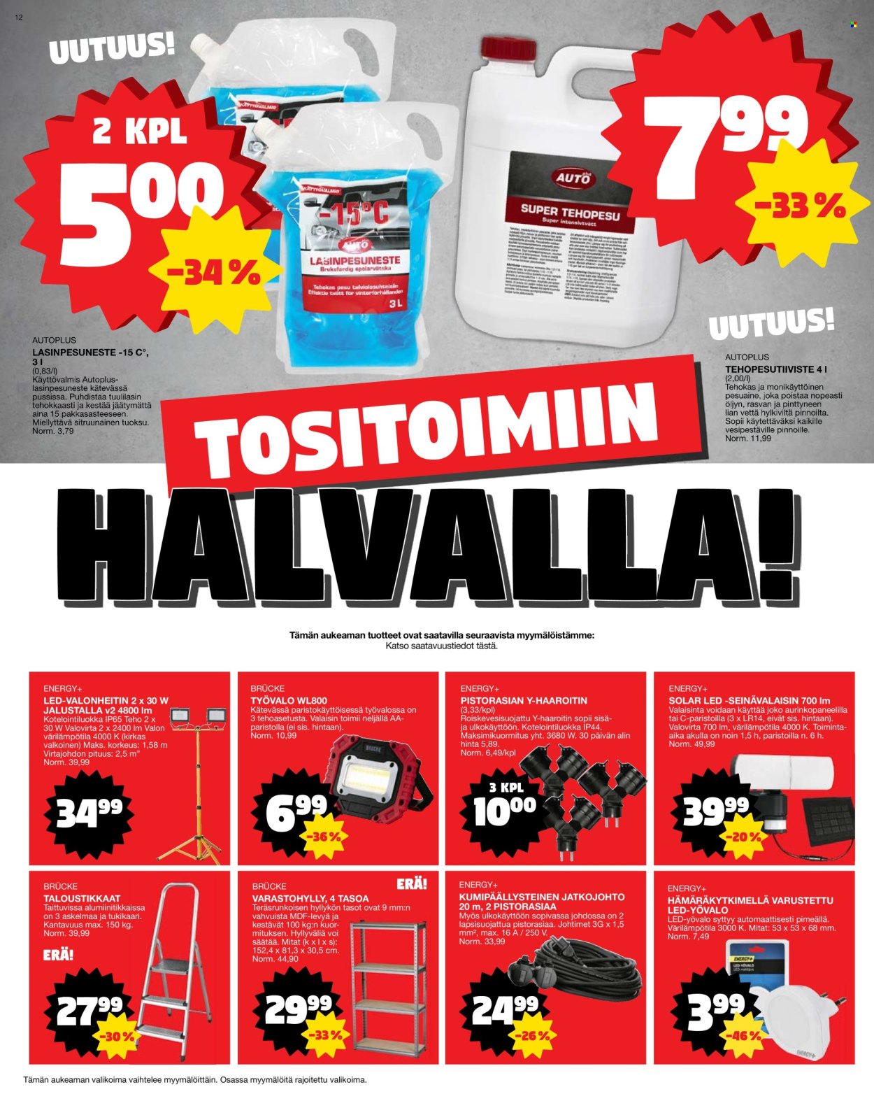 Tokmanni tarjoukset - 09.09.2024 - 15.09.2024. Sivu 12