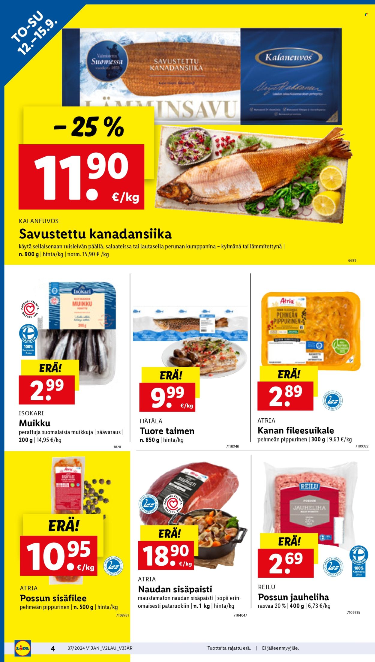 Lidl tarjoukset - 12.09.2024 - 18.09.2024. Sivu 4