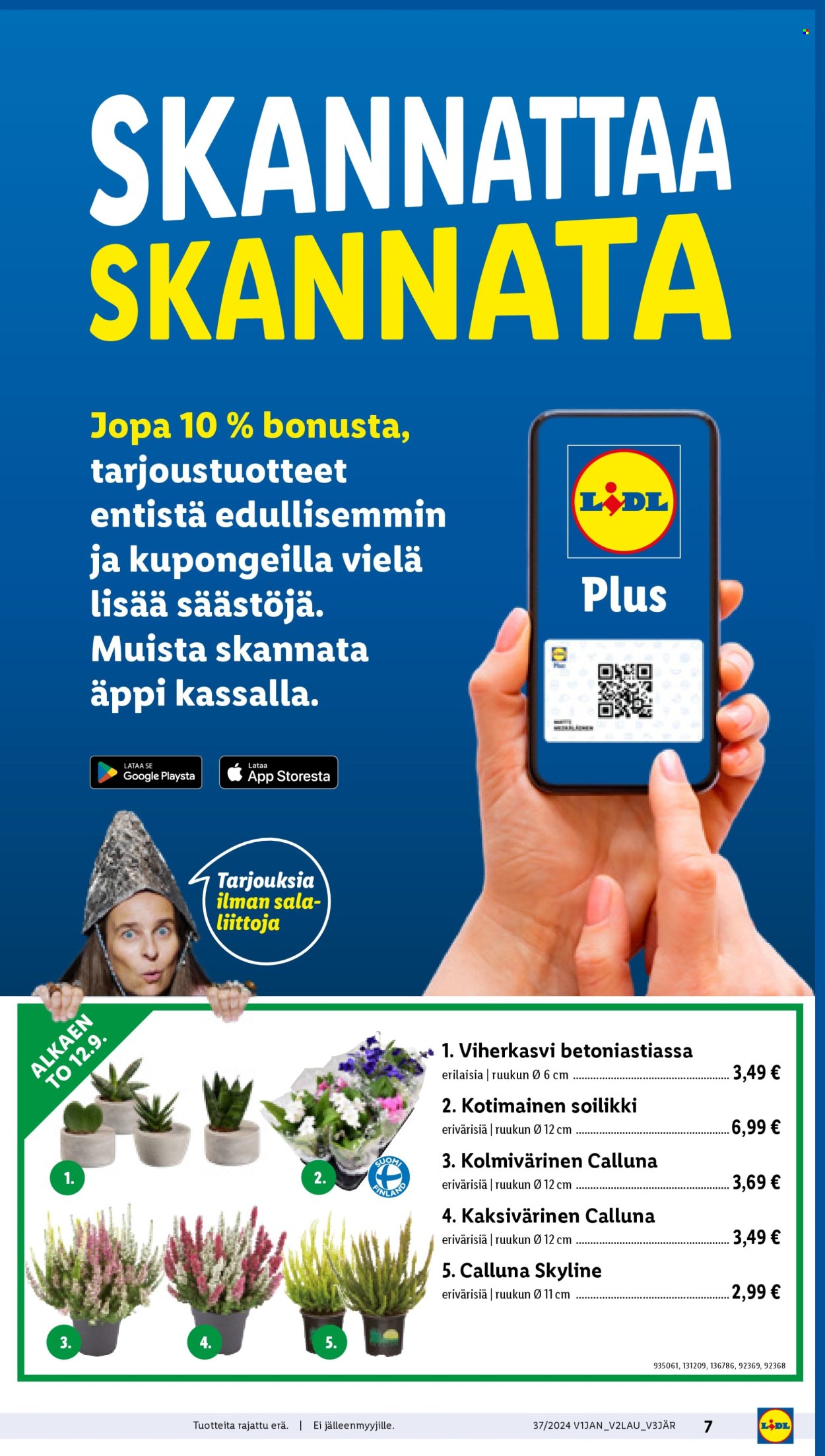 Lidl tarjoukset - 12.09.2024 - 18.09.2024. Sivu 7